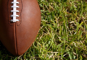 American Football on grass