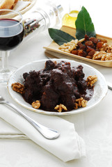 Cinghiale in dolce forte - Secondi carne - Ricette di Toscana