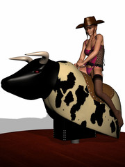 Sexy Bull Riding