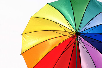 Bunter Regenscchirm