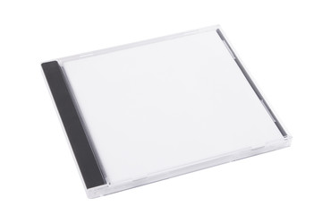 DVD case isolated on a white background