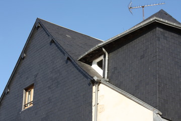 maison en ardoise