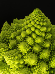 Romanesco Nahaufnahme Fraktale © schlichteasy