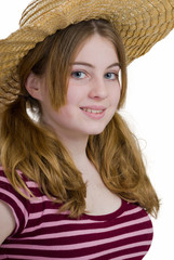 Girl with Hat