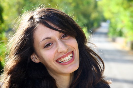 ragazza sorridente