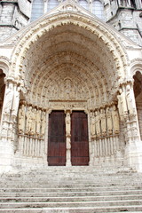 Fototapeta na wymiar Portail de Katedra
