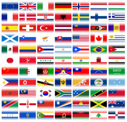 shiny nation flags