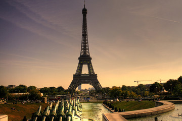 Naklejka premium Eiffeltower in Paris