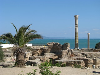 Therme d'antonin à Carthage