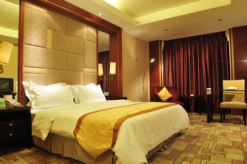 luxury hotel room