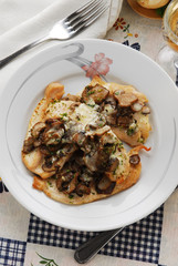 Fesa di tacchino con funghi - Secondi carne Ricette Toscana