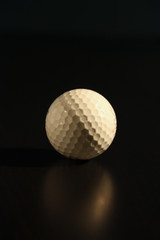 Golf Ball on black background -4