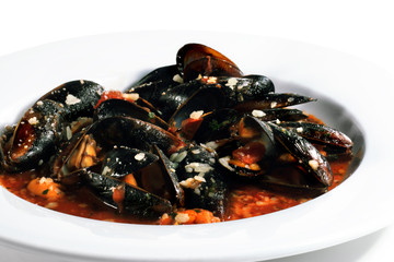 Mussels Bowl with Spice Sauce