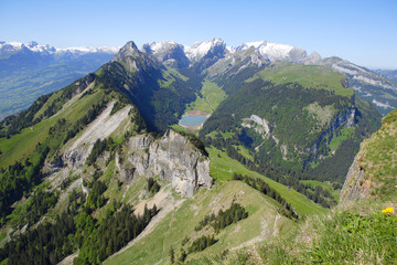 Fototapeta na wymiar alpenpanorama