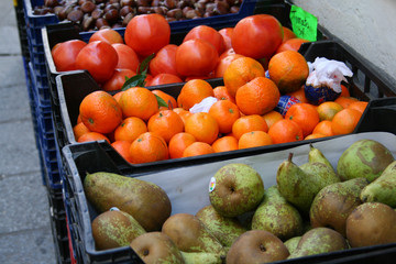 fruit in a market