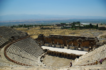 Greece magnificent antique theater photo