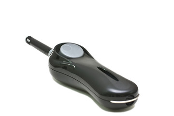 Black lighter isolated on white