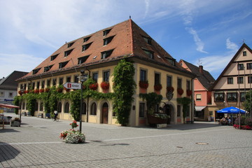Fototapeta premium Lichtenfels Marktplatz