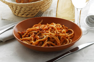 Pici - Primi piatti - Ricetta della cucina tradizionale Toscana