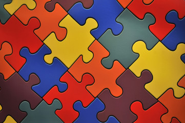Fototapeta premium Puzzle plane