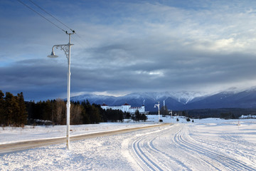 Winter at Bretton Woods, New Hampshire..