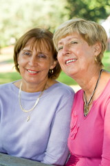Obraz premium senior women