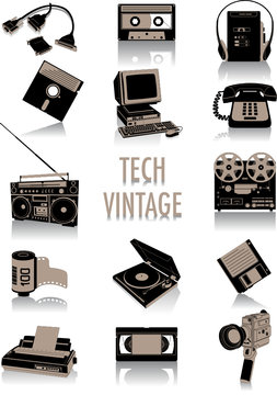 Tech-vintage silhouettes