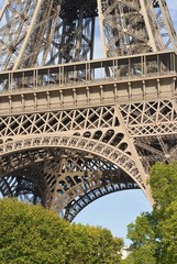 Fototapeta na wymiar Paris-tour Eiffel