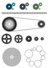 Gears Cogs and Chain