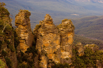 The Three Sisters at Katoomba, Blue Mountains, Australia