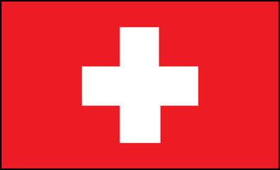 Obraz premium Drapeau suisse