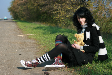 Girl waiting foк