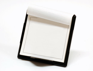 Blank desktop calendar