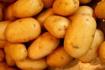 close-up of potatoes............