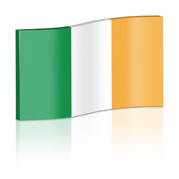3D Ireland Flag