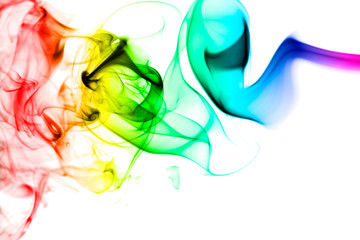 Obraz premium A flowing smoke background