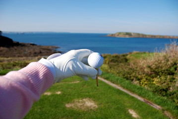 partie de golf