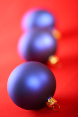 Christmas tree decorations.