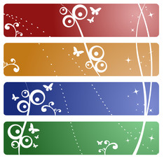 Vector banners