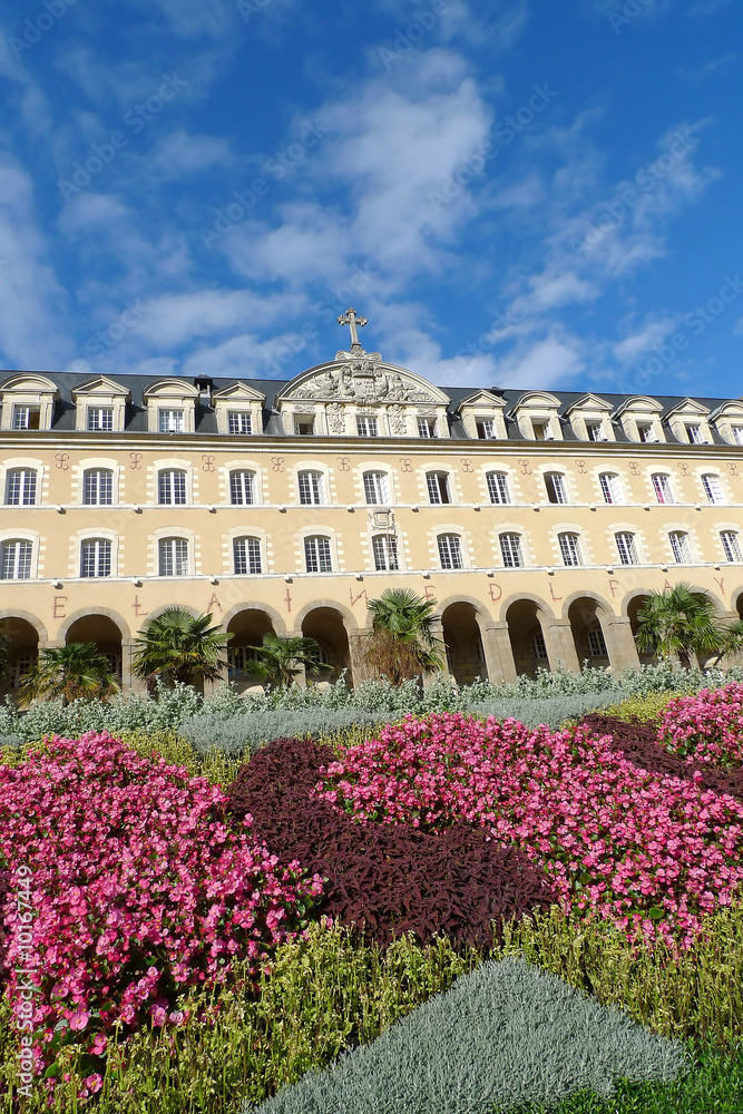 Poster jardin et palais