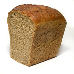 half of black bread