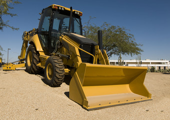 Obraz premium Heavy duty bull dozer construction equipment