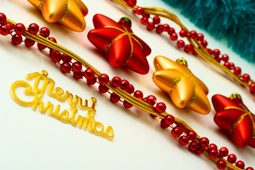 Cristmas card with stars