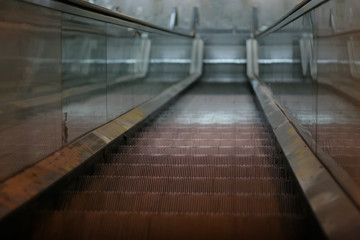 Old escalator