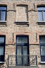 One bricked up window