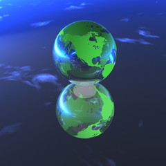 green america globe