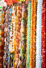 Lots of beads. Shallow dof.