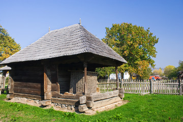 An old barn in the countryside