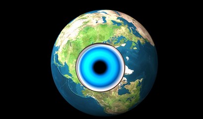 un oeil sur la planète