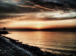 Abendstimmung am Bodensee